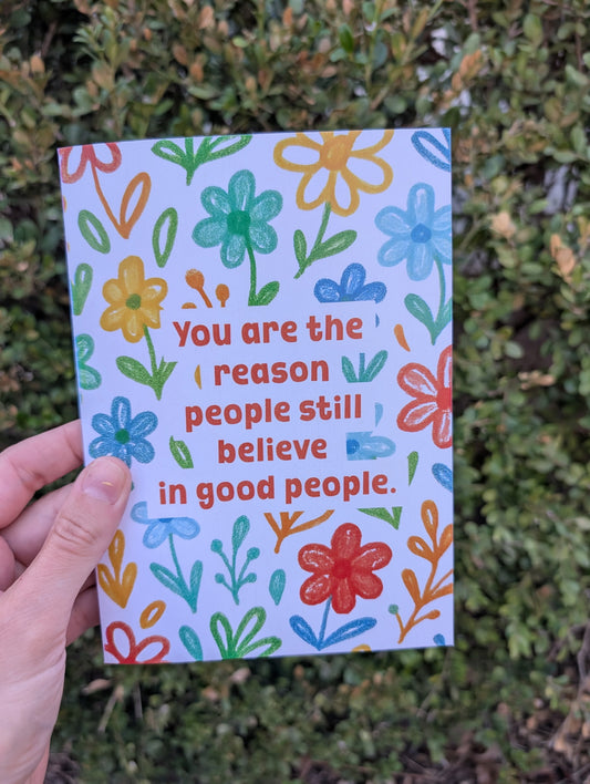 Good People  - Greeting Card