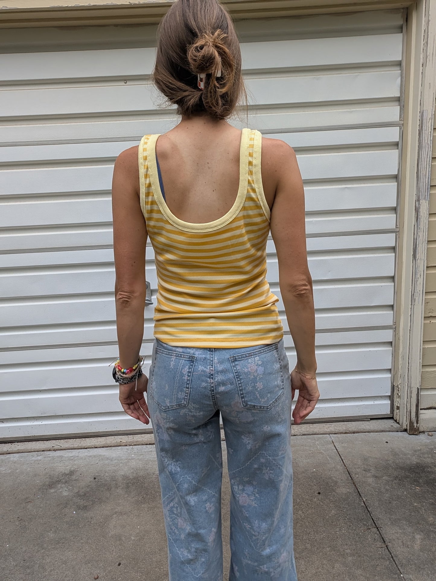 Yellow Stripe Tank