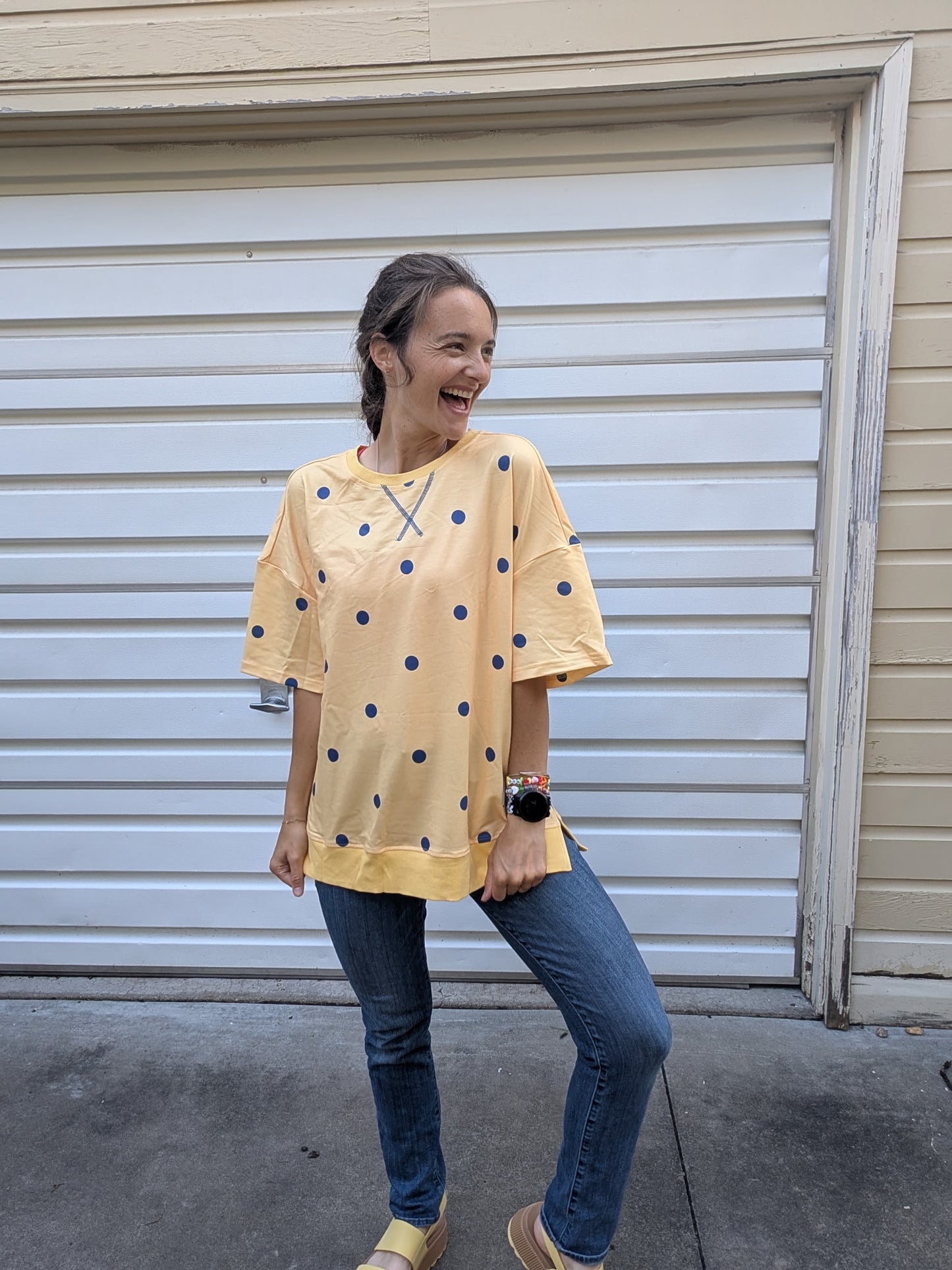 Spot of Sunshine Oversized Tee