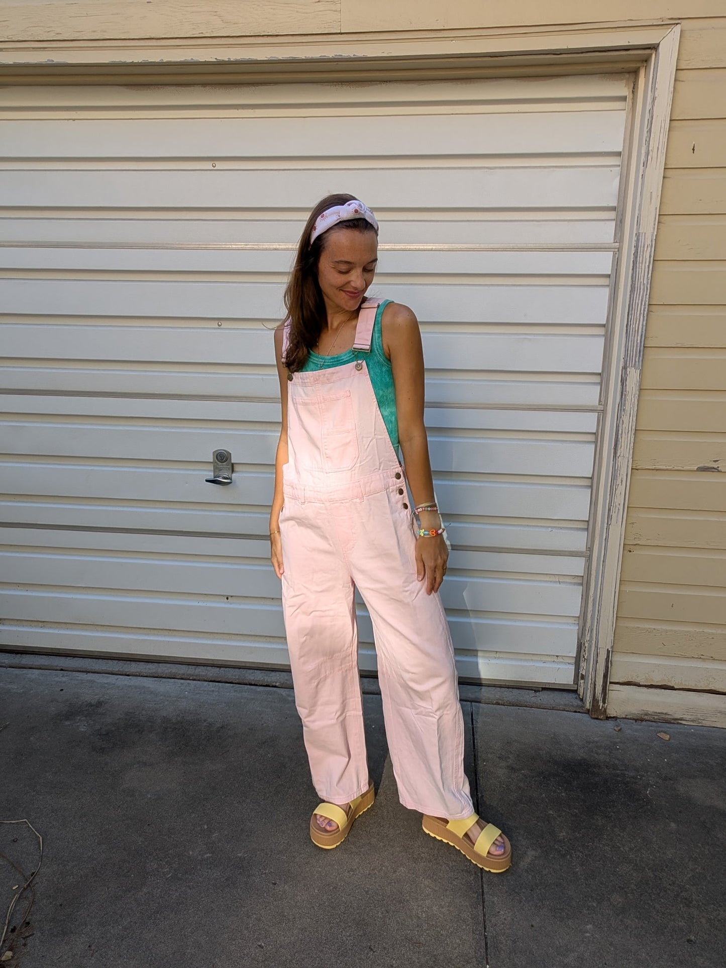 Strawberry Laffy Taffy Overalls