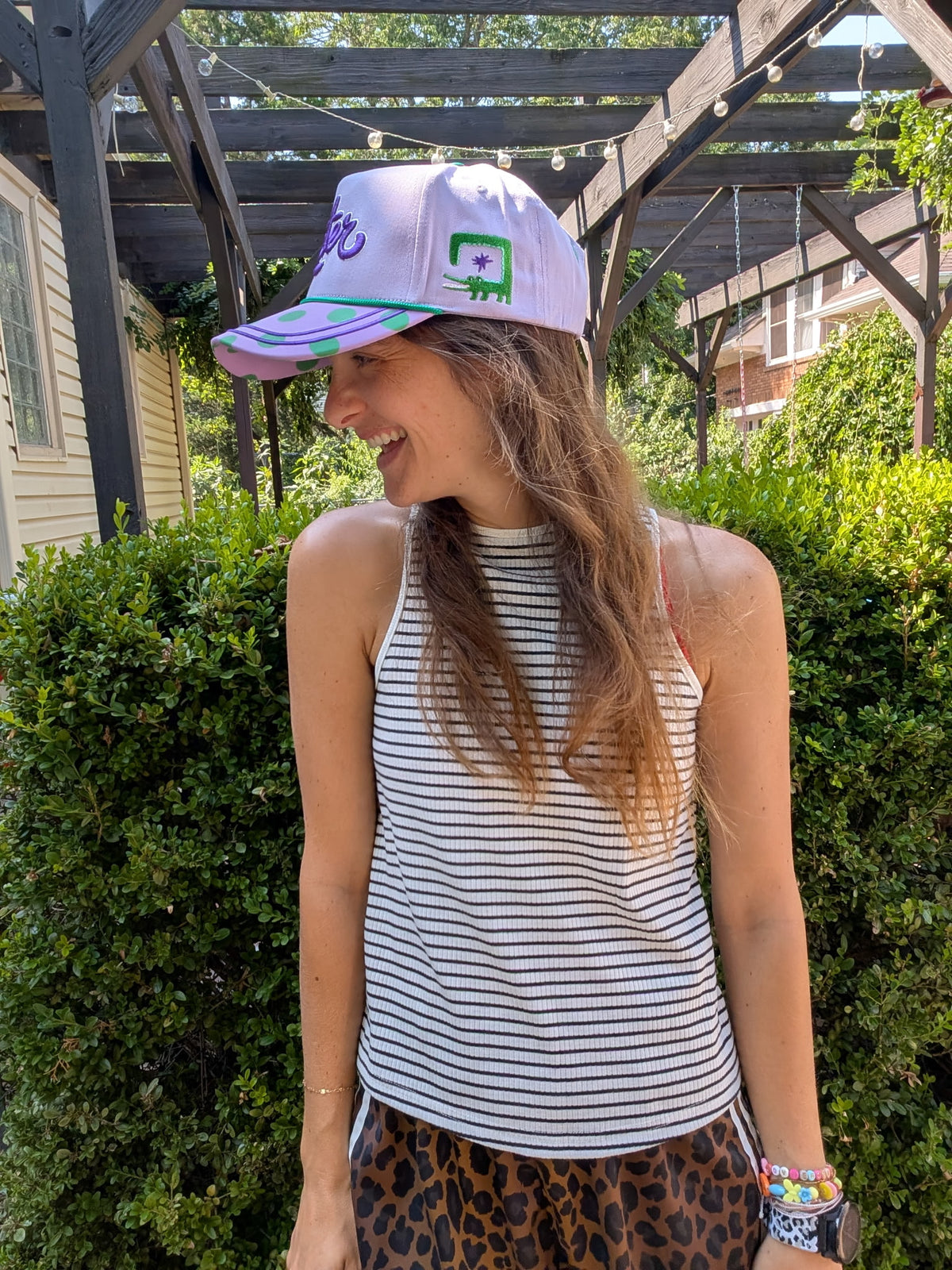 Heather's Later, Gator Trucker Hat