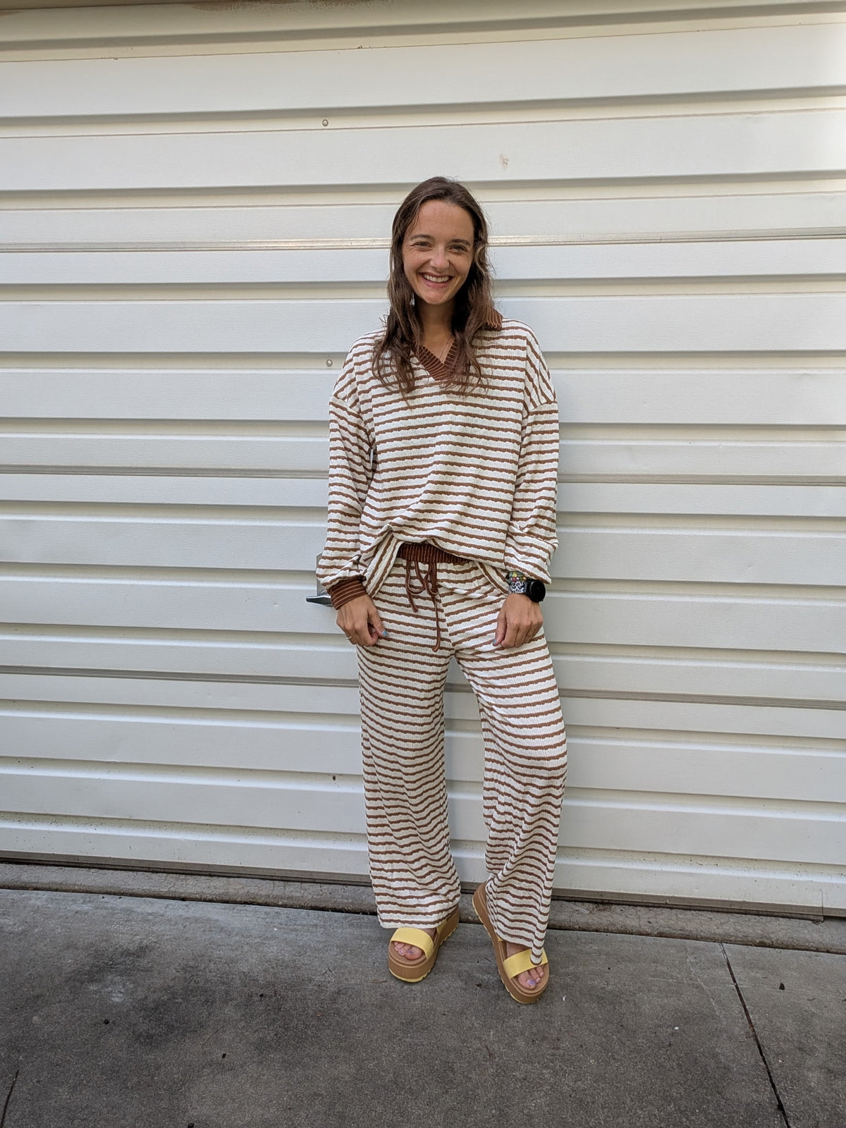 Lighthouse Lane Striped Lounge Set