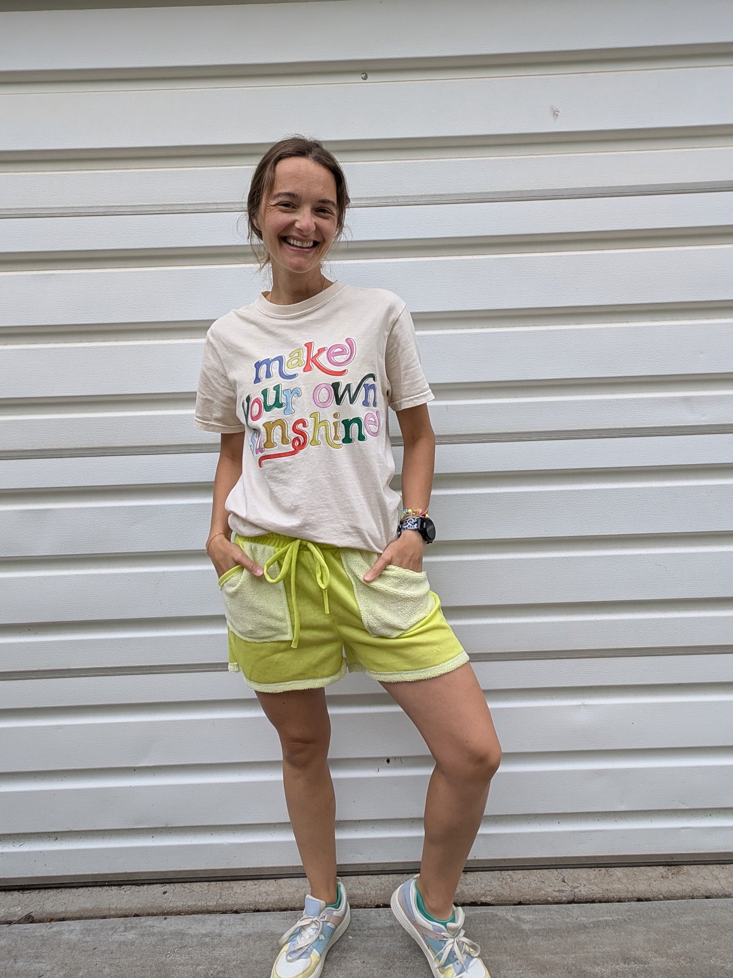 Electric Lime Lounge Shorts