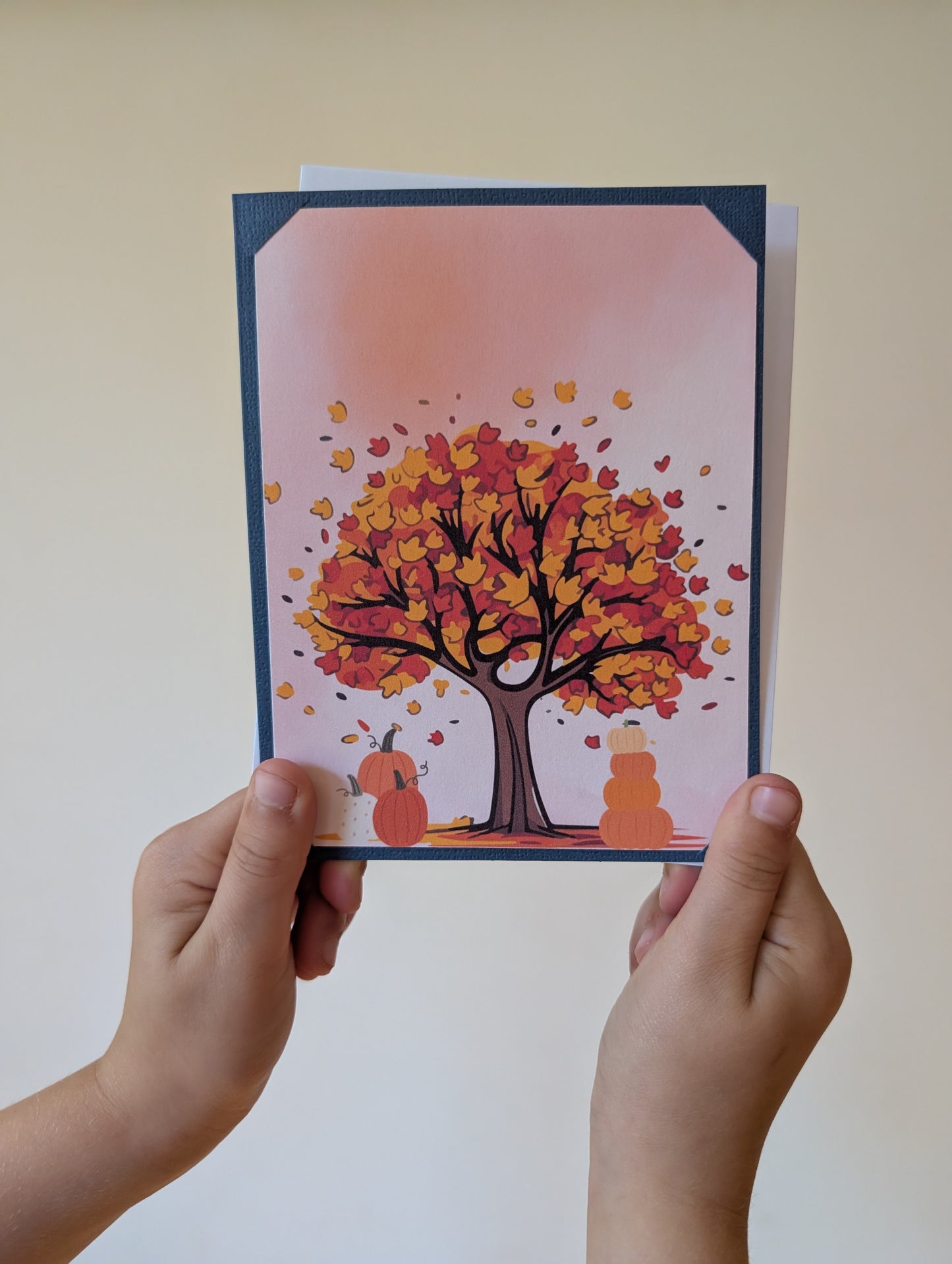 Autumn Fall Tree Greeting Card - EJU