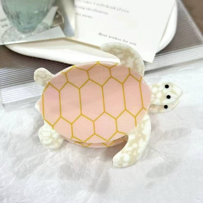 Tortoise Turtle Hair Claw Clips