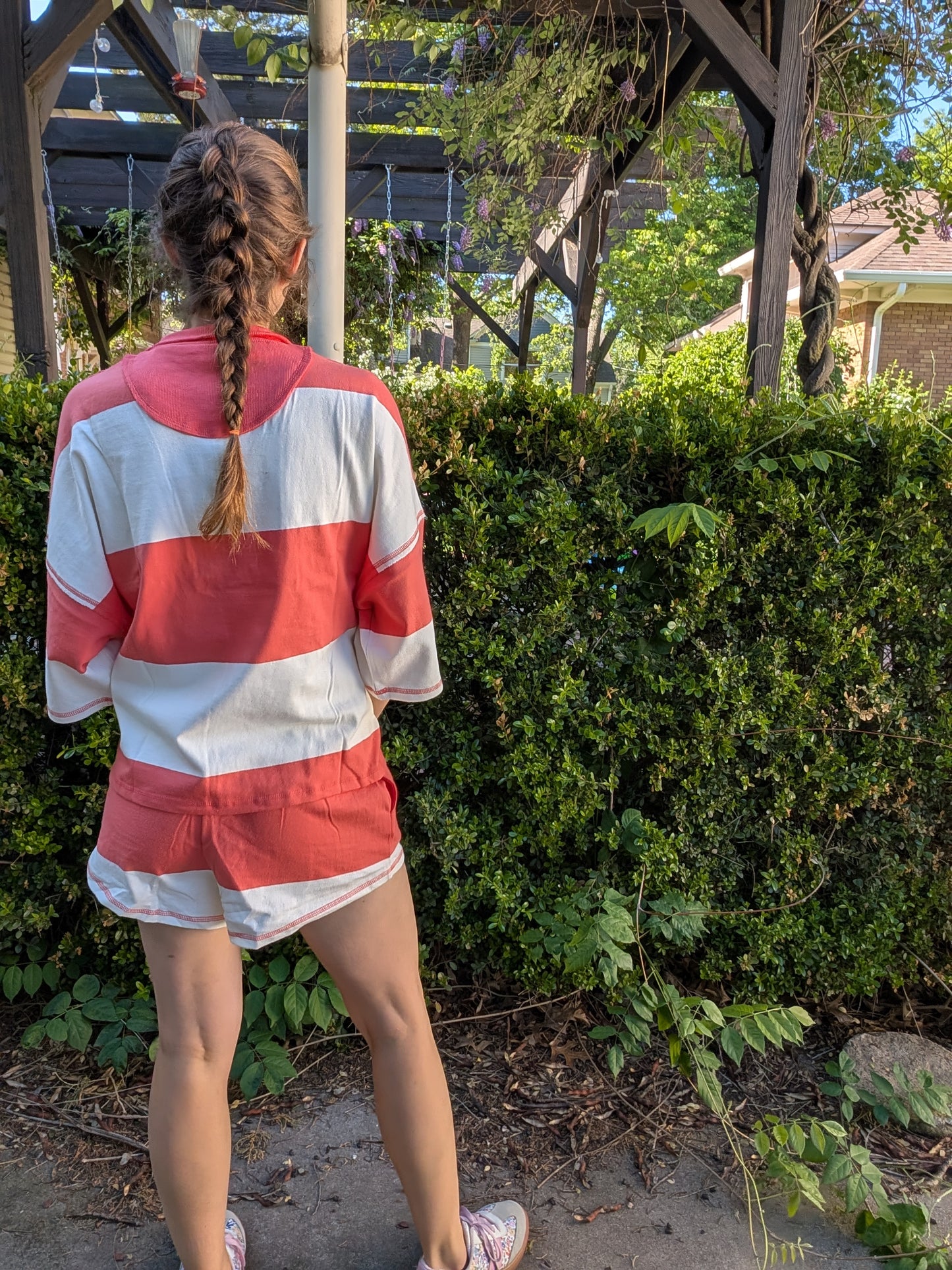 The Coral Coast Varsity Zip Set