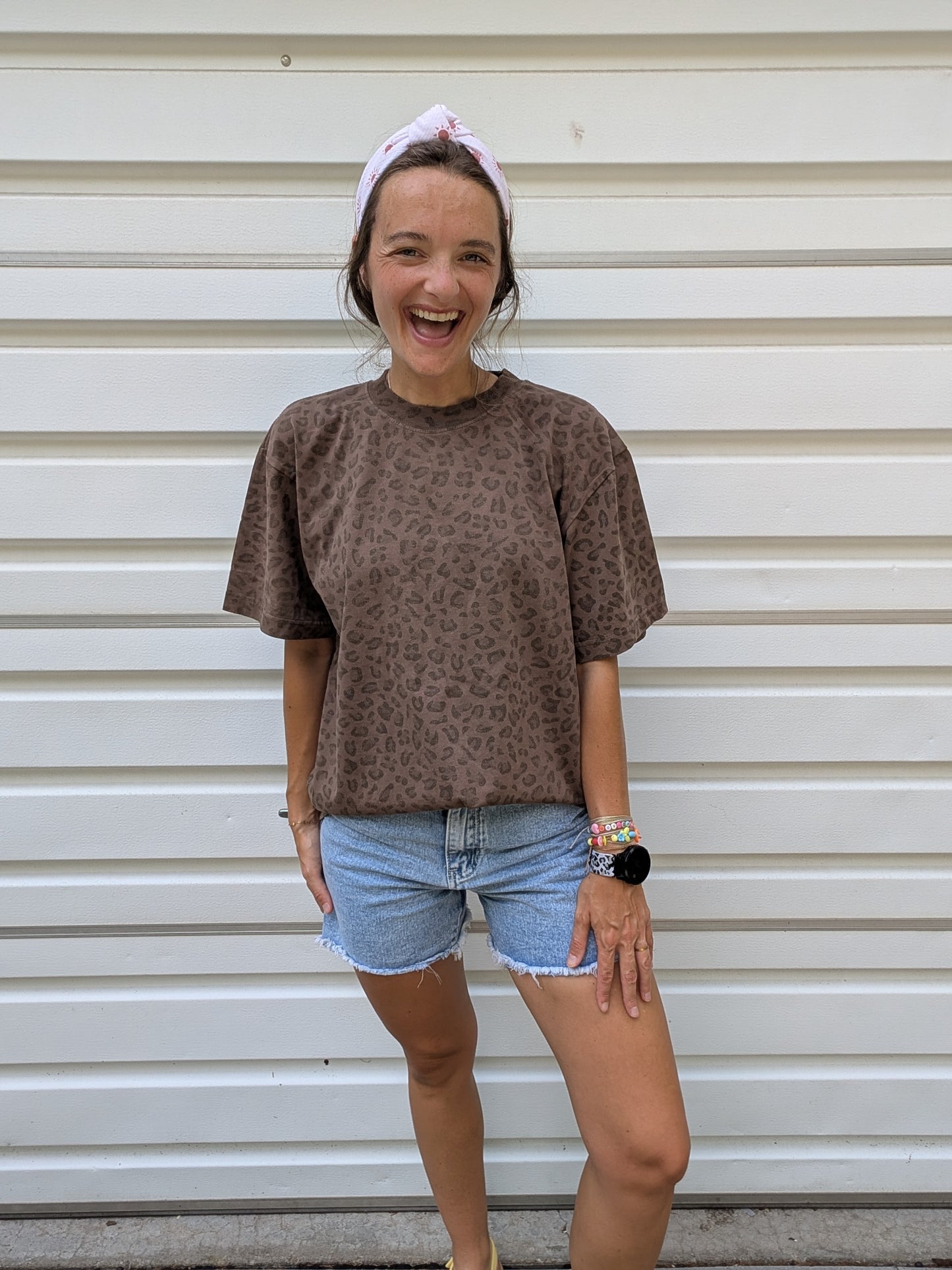 Vintage leopard shirt