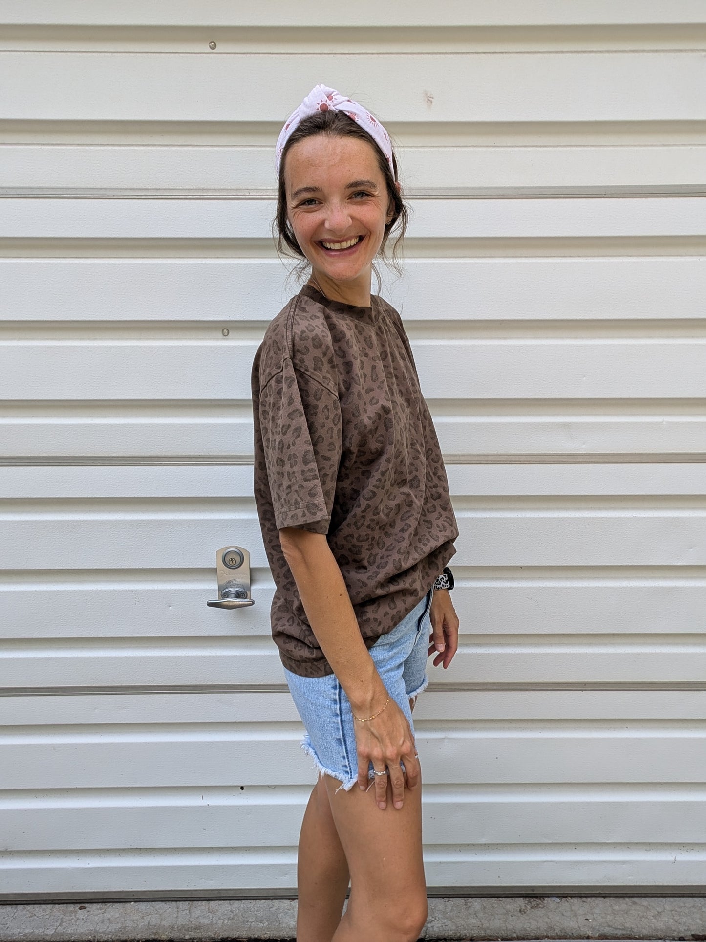 Vintage leopard shirt