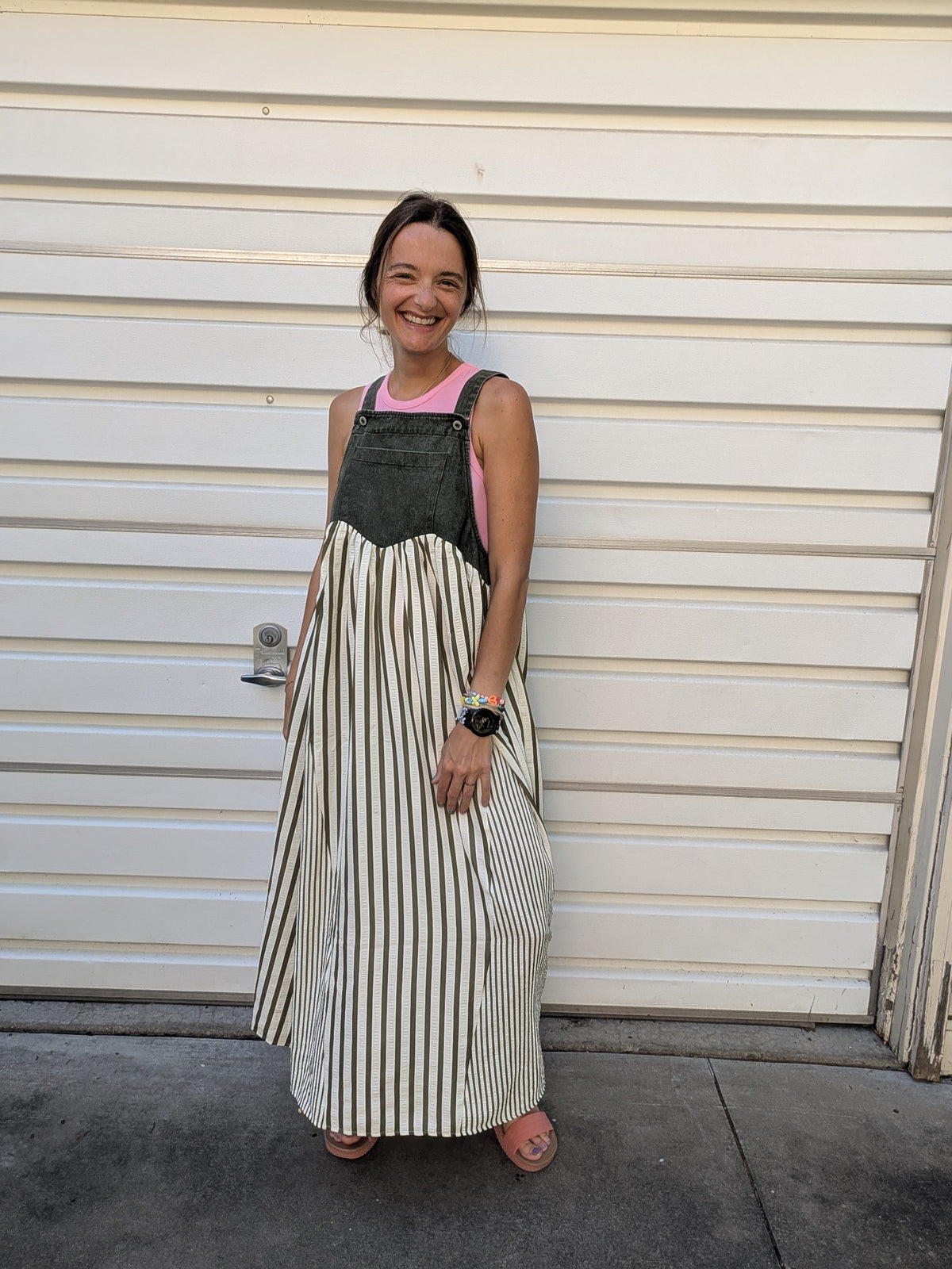 Steph’s Sunday Market Pinafore Dress