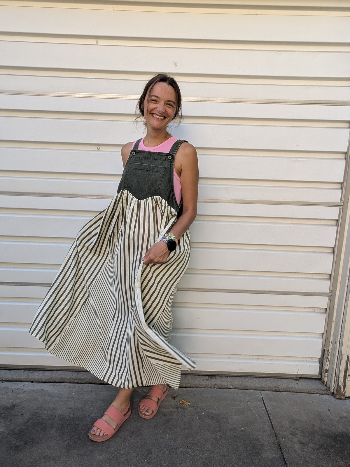Steph’s Sunday Market Pinafore Dress