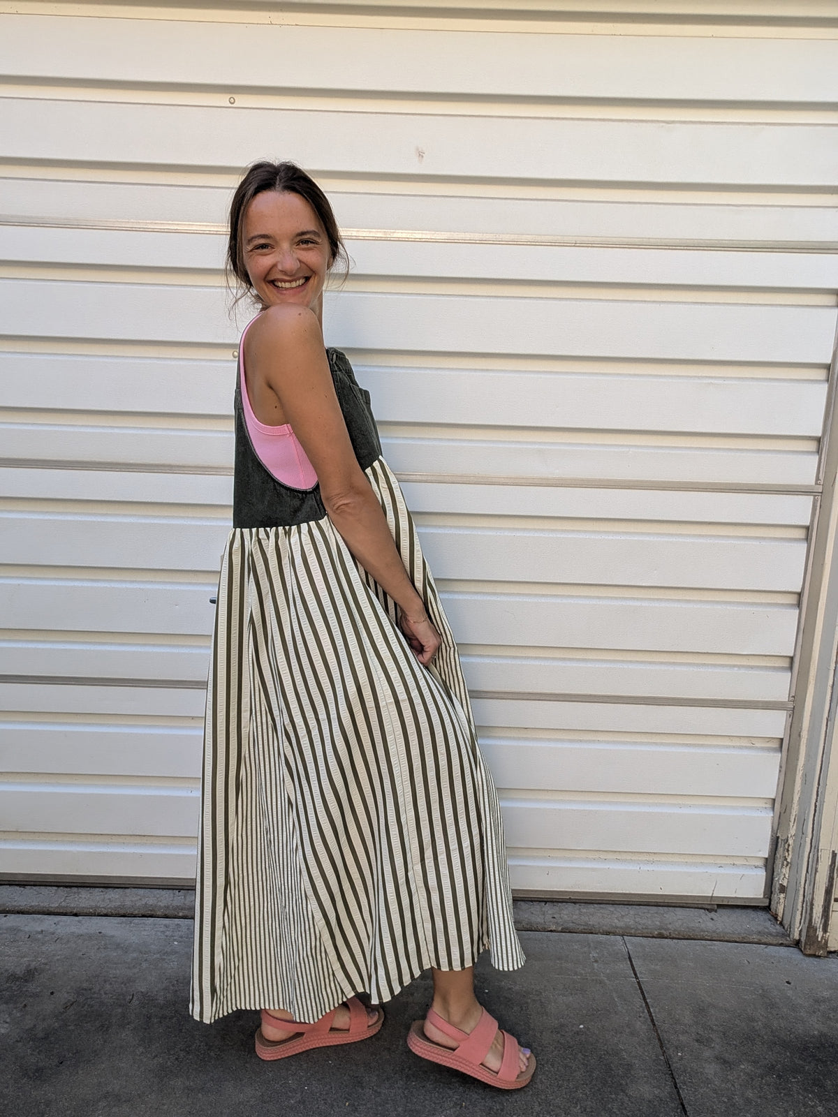 Steph’s Sunday Market Pinafore Dress
