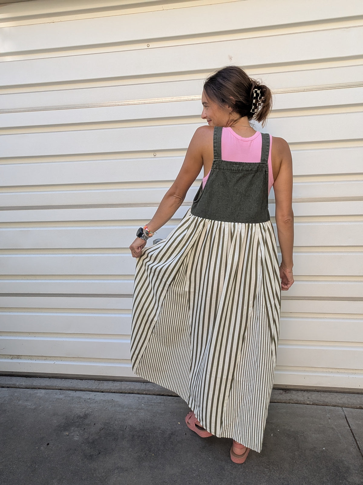 Steph’s Sunday Market Pinafore Dress