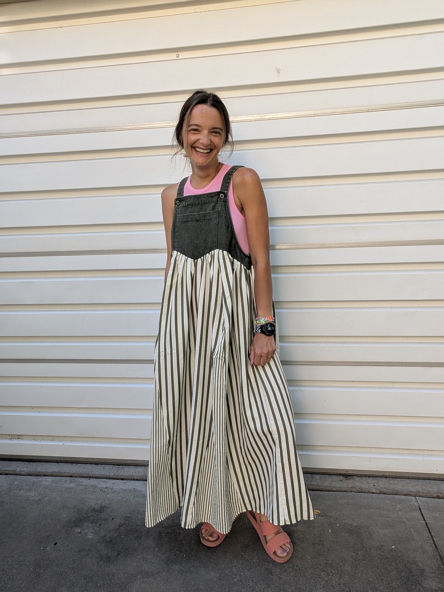 Steph’s Sunday Market Pinafore Dress
