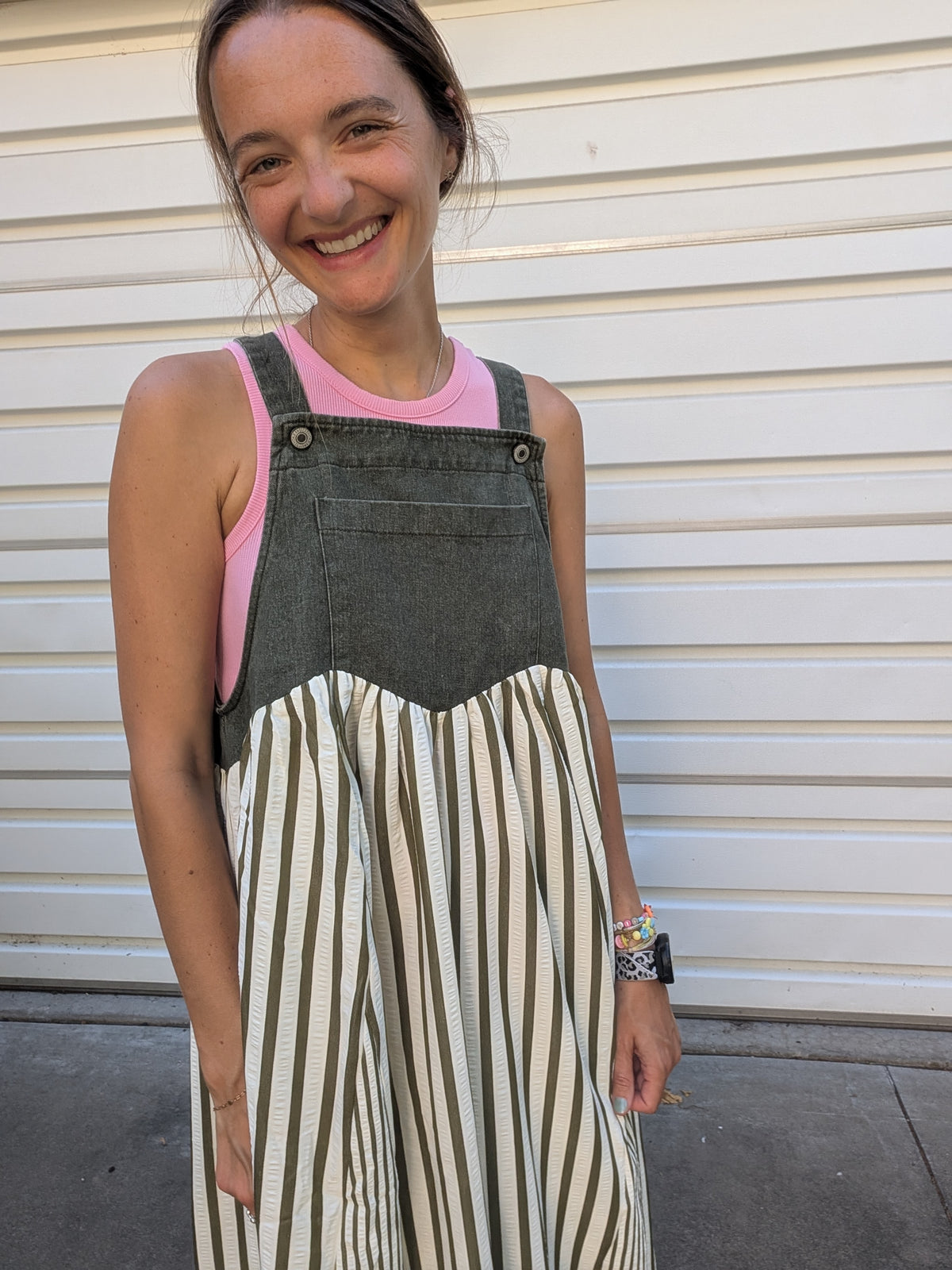 Steph’s Sunday Market Pinafore Dress