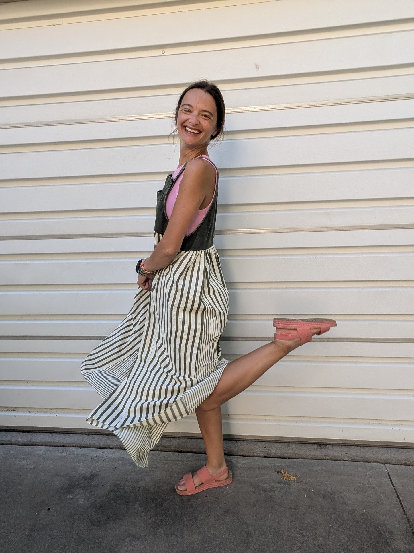 Steph’s Sunday Market Pinafore Dress