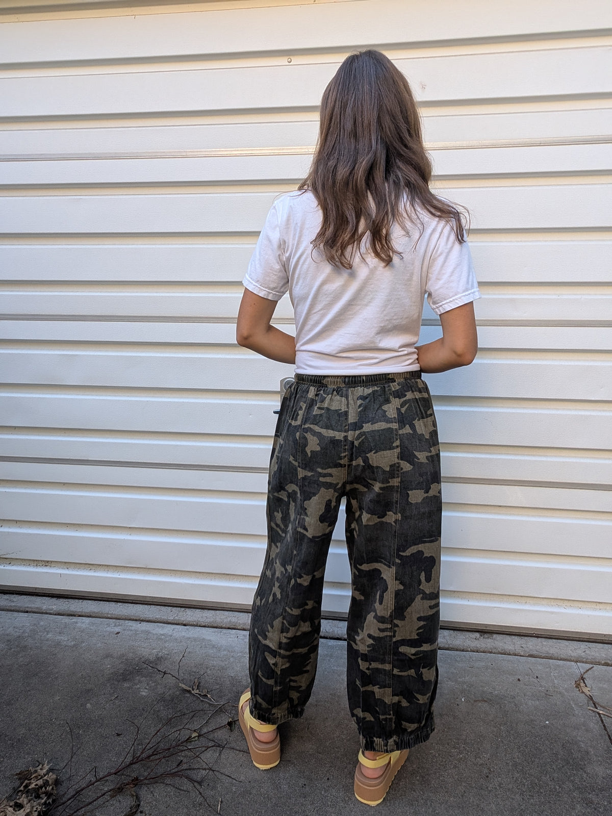 The Aspen Camo Drawstring Joggers