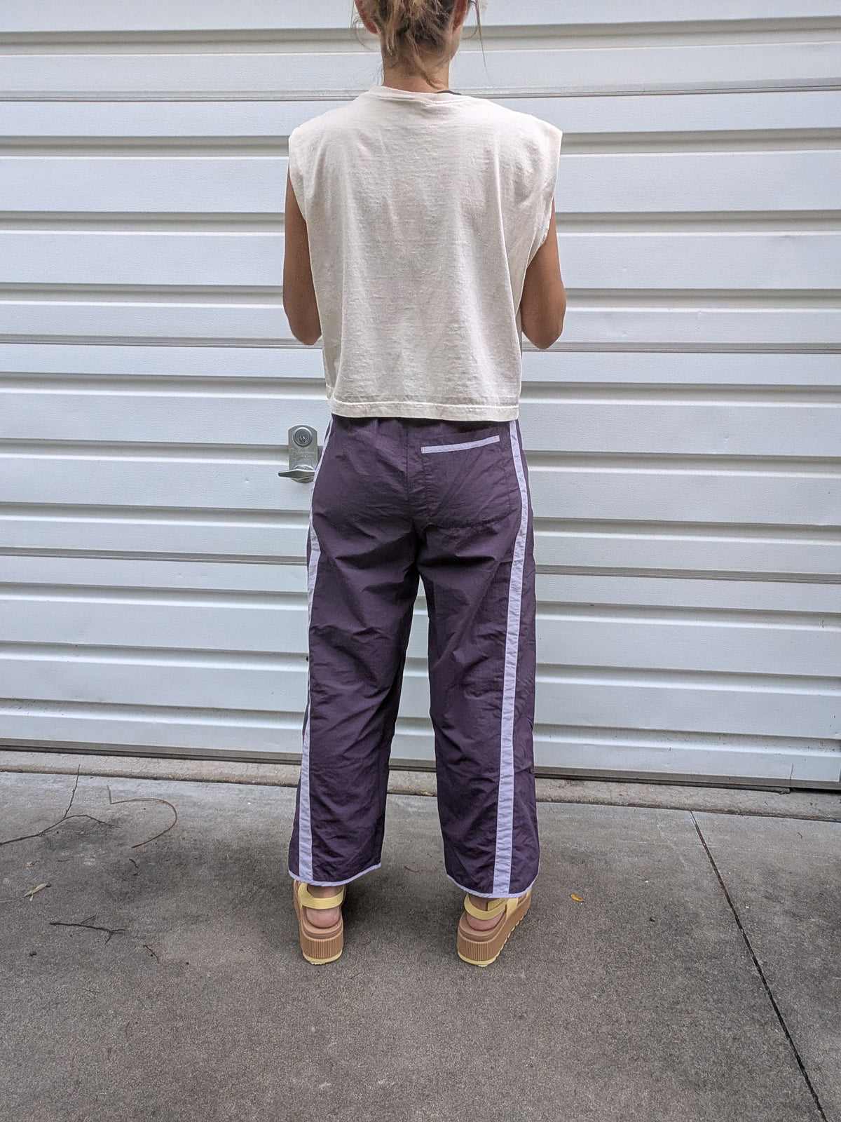 Plum Peak Track Pants
