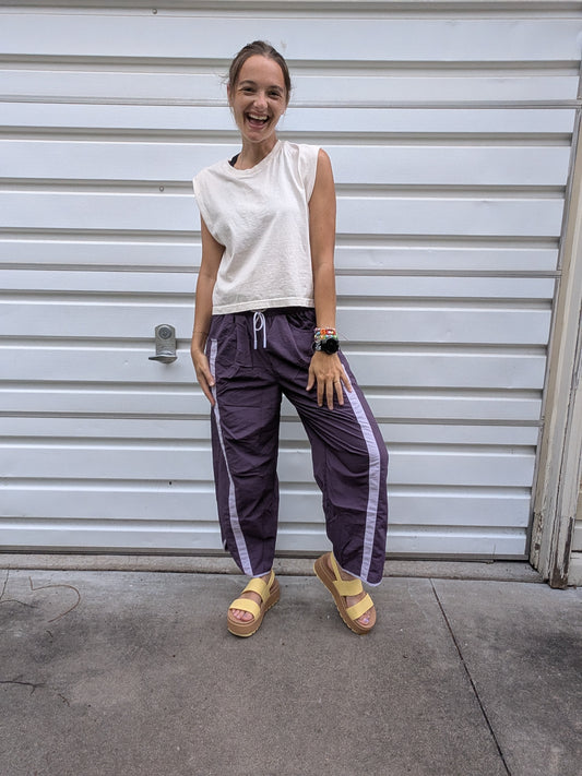 Plum Peak Track Pants