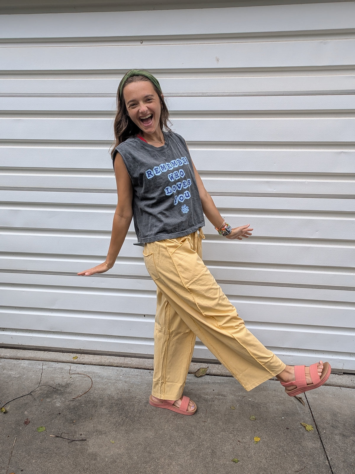 The Sunlight Stride Seam Pants