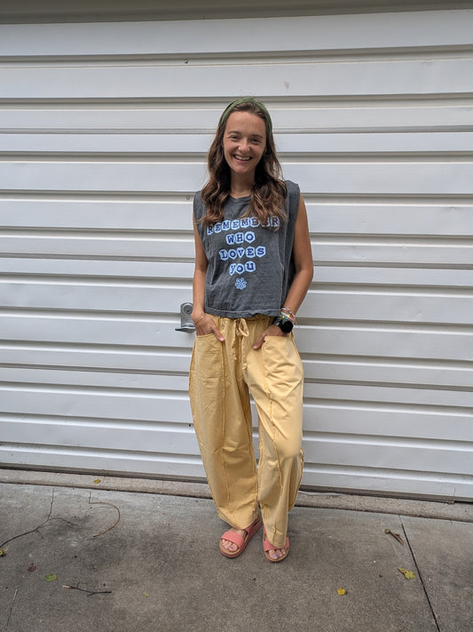 The Sunlight Stride Seam Pants