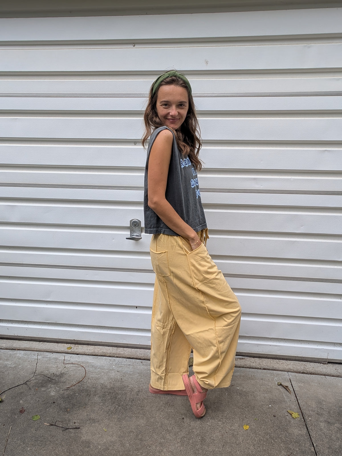 The Sunlight Stride Seam Pants