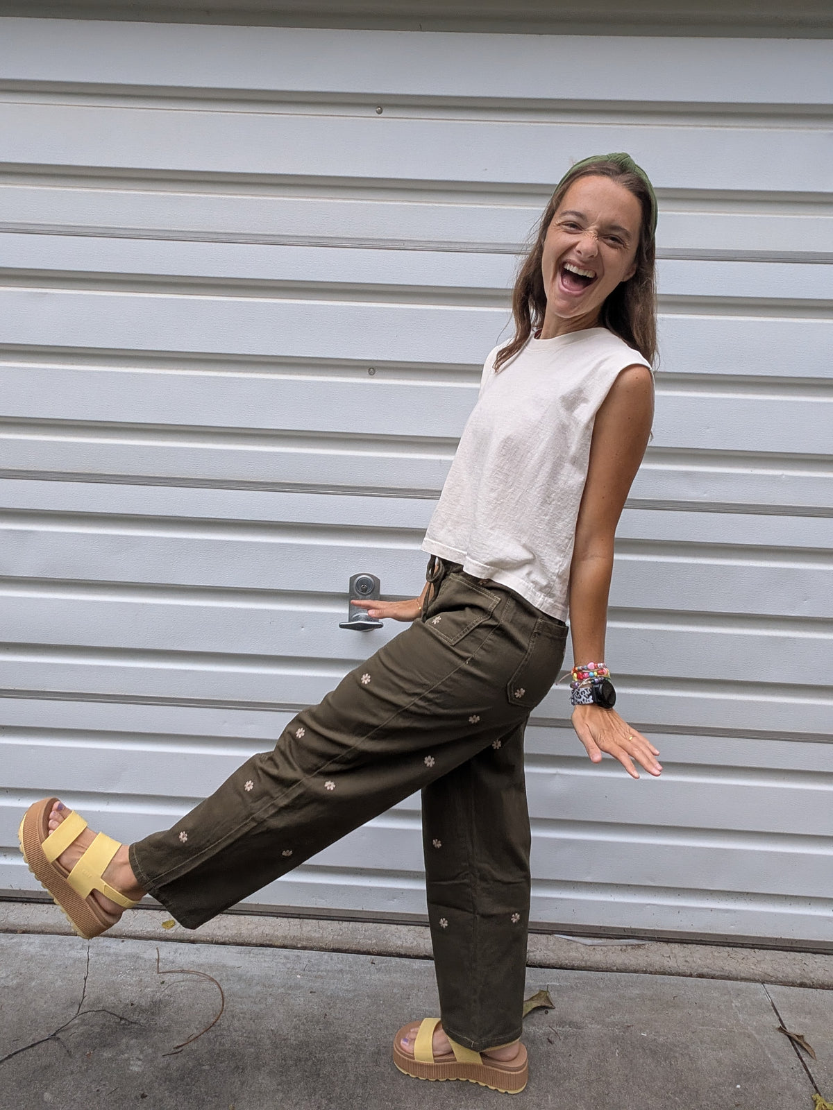 The Bloom Utility Barrel Pants