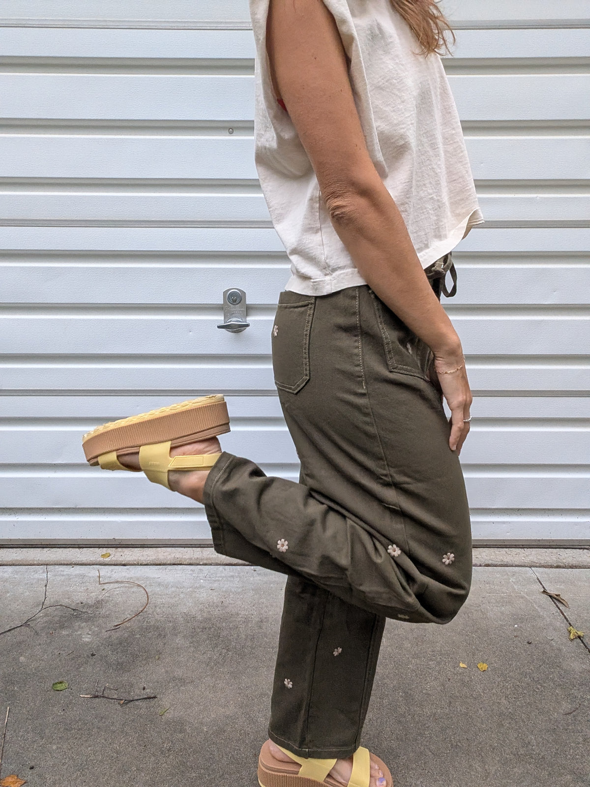 The Bloom Utility Barrel Pants
