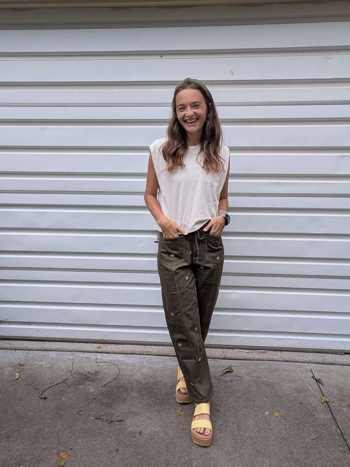 The Bloom Utility Barrel Pants
