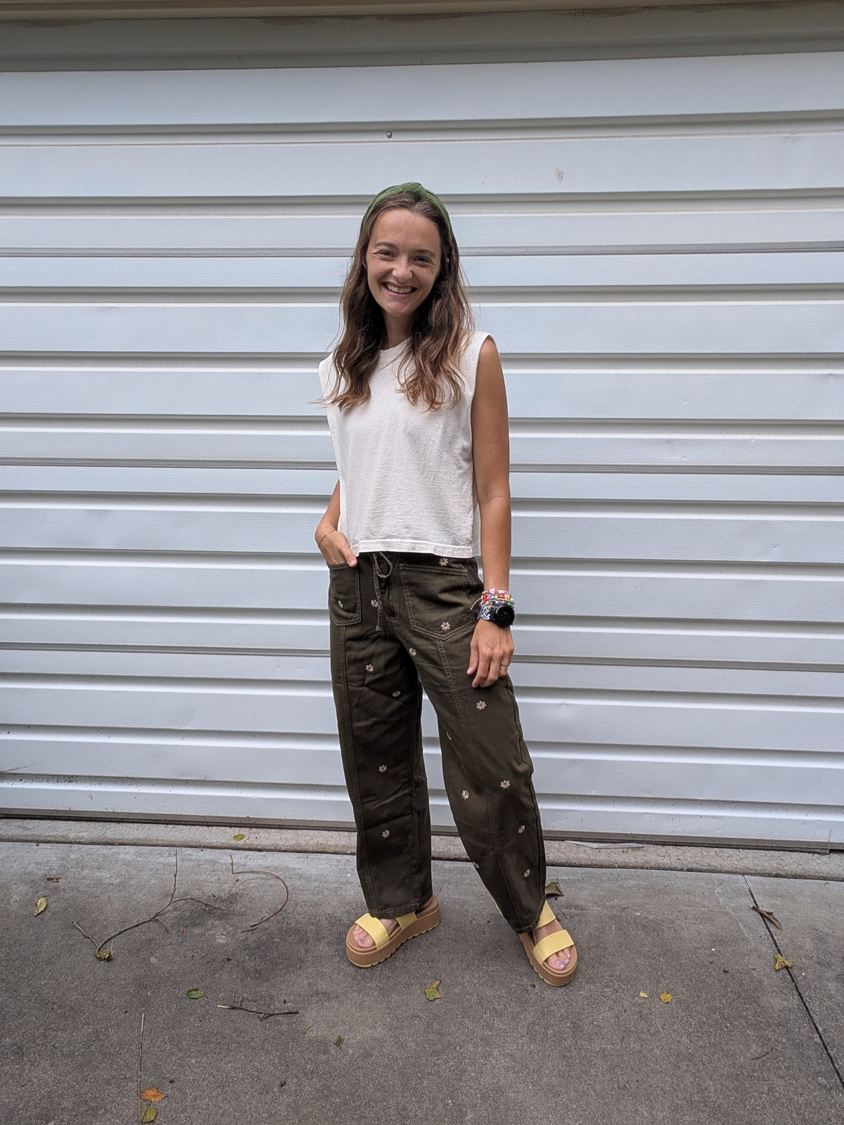The Bloom Utility Barrel Pants