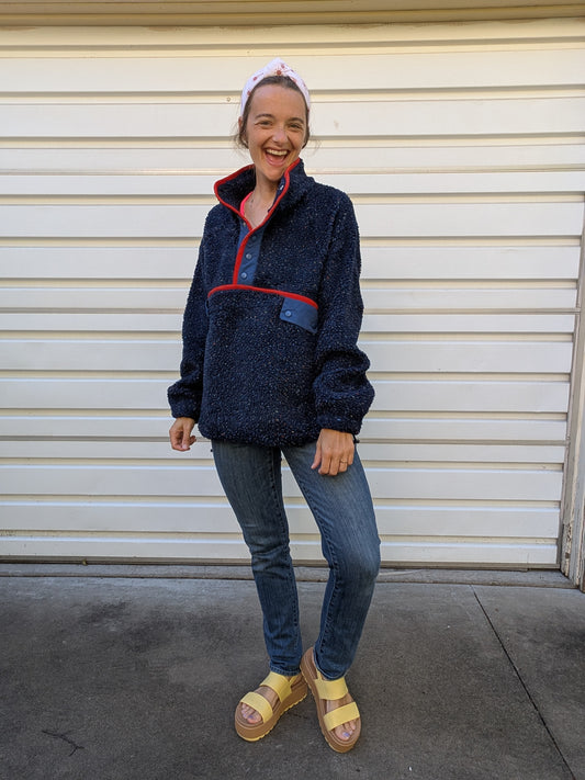 Confetti Cabin Fleece Pullover