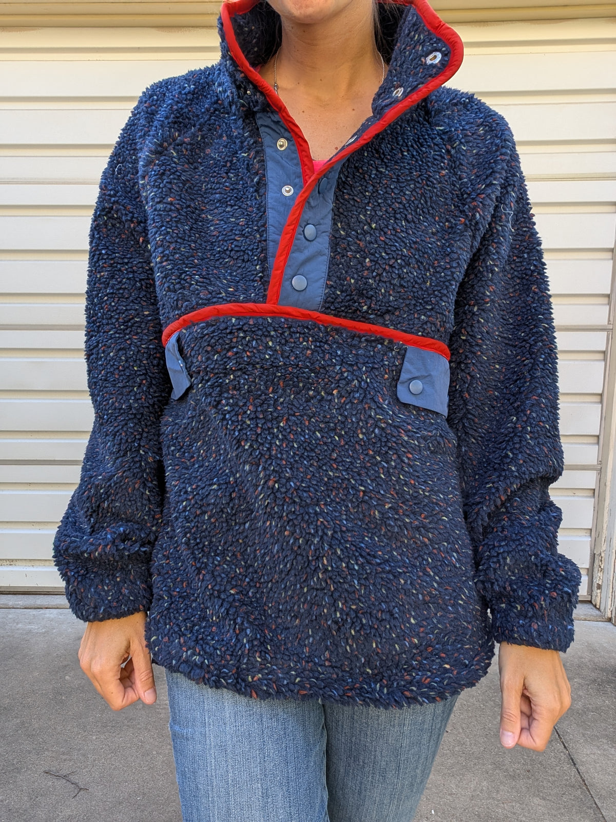 Confetti Cabin Fleece Pullover