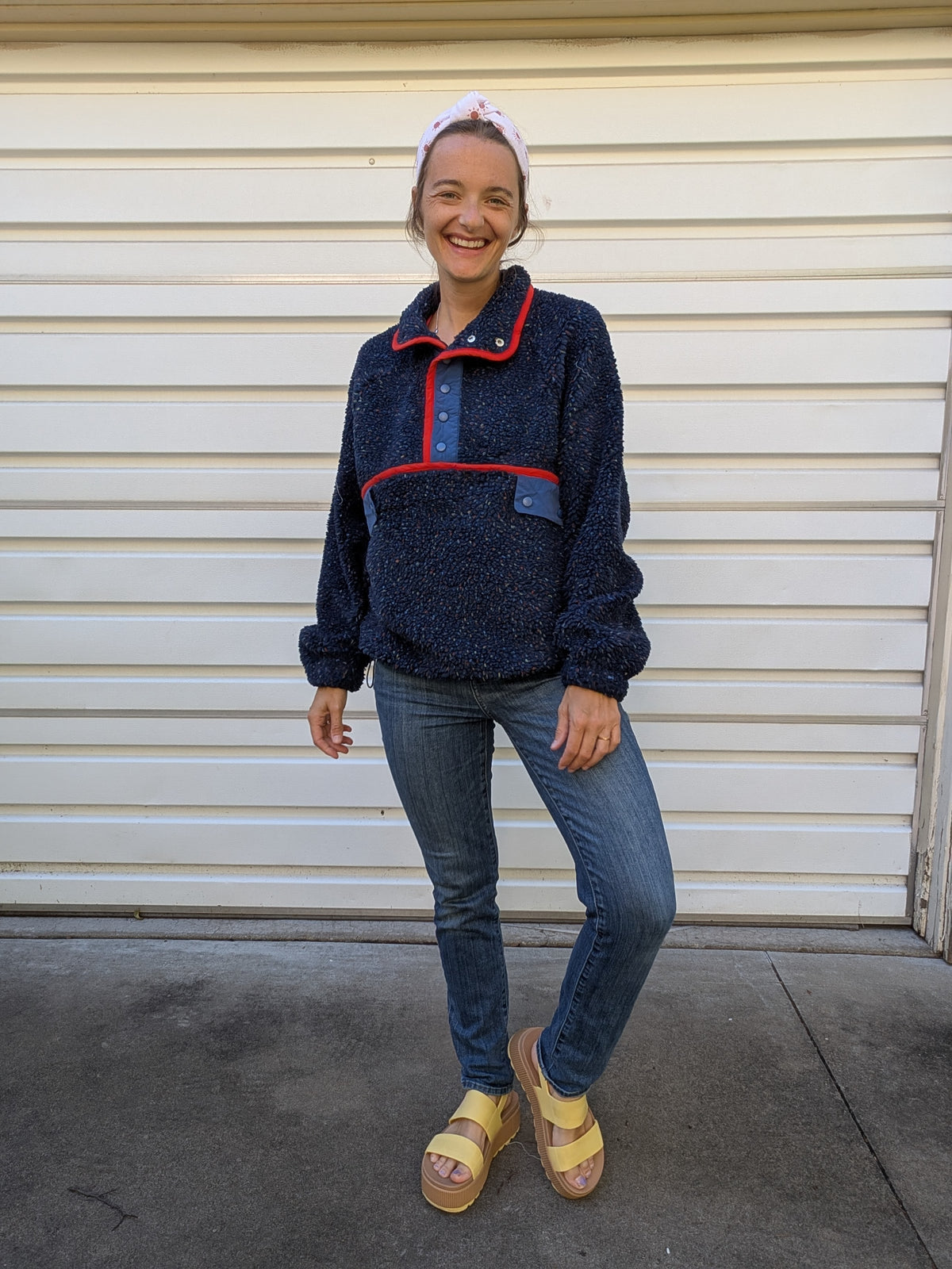 Confetti Cabin Fleece Pullover