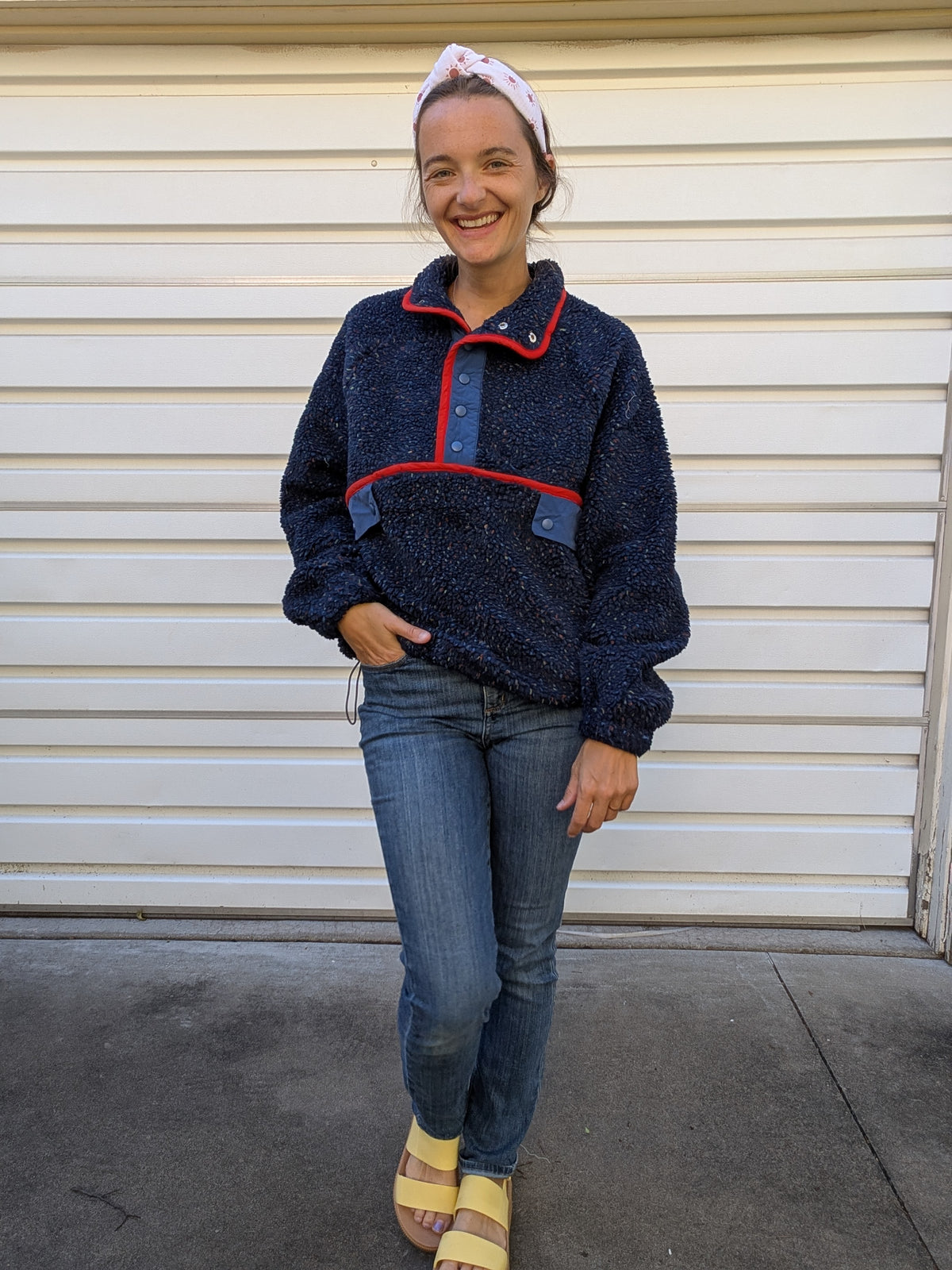 Confetti Cabin Fleece Pullover