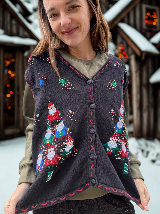 Jolly, Bold, and Beaded Vest