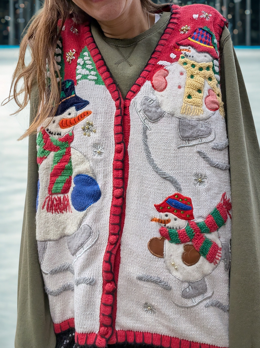 The Ice Rink Christmas Vest