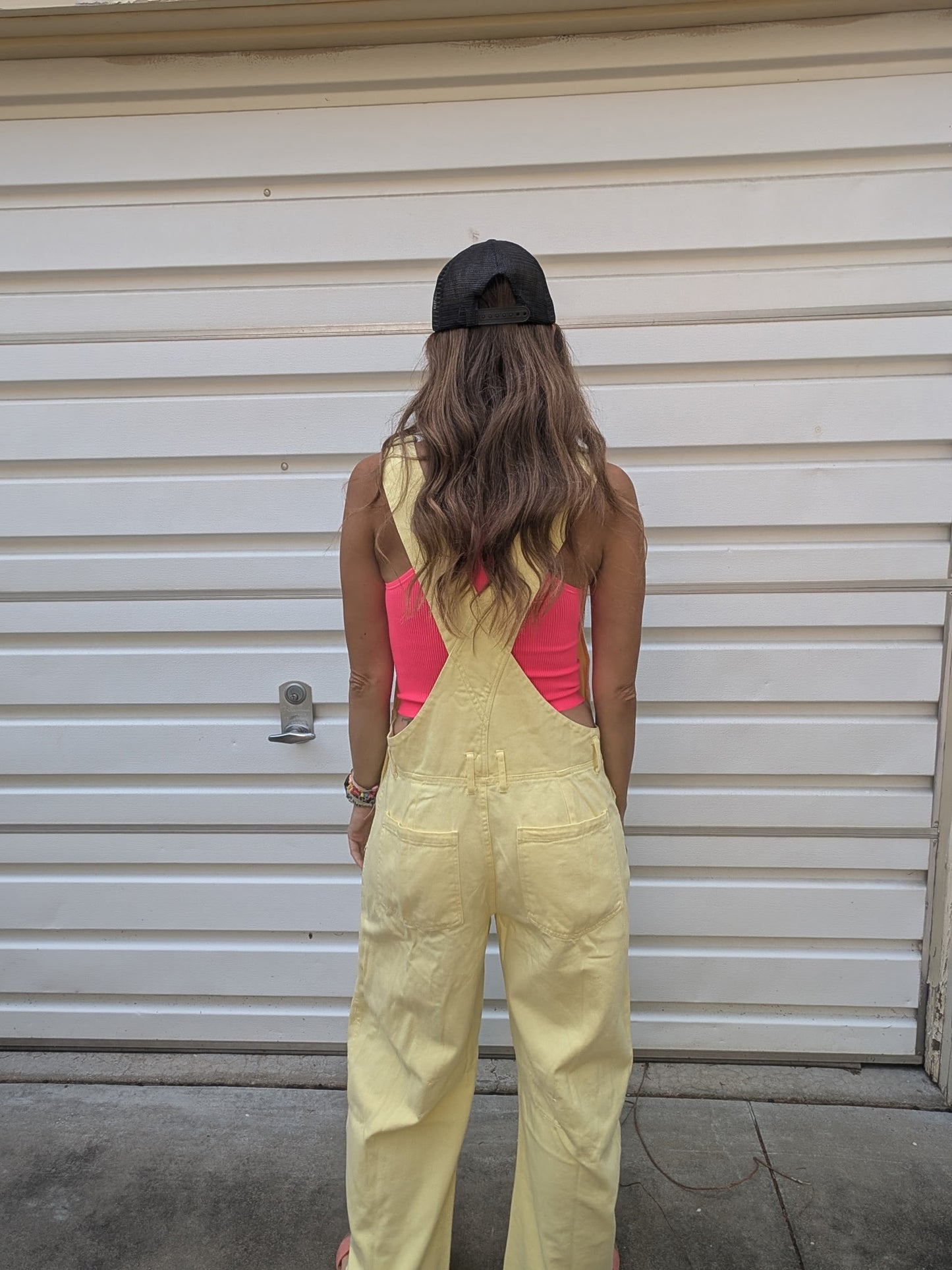 Banana Laffy Taffy Overalls