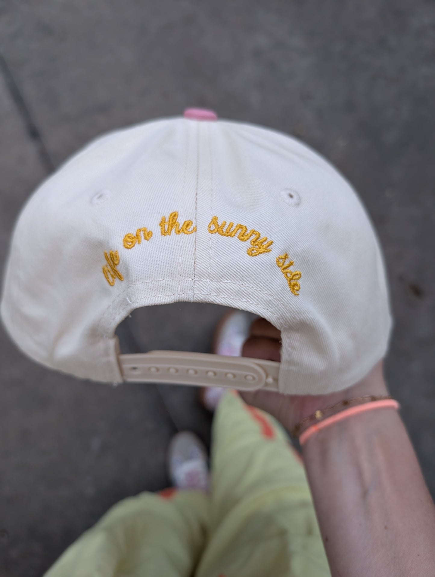 The Sunny Side Embroidered Hat