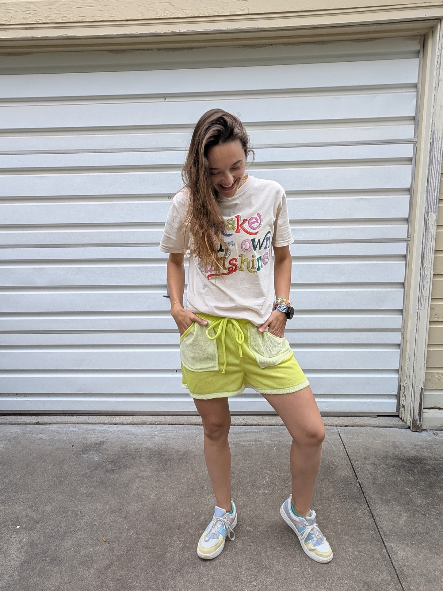 Electric Lime Lounge Shorts