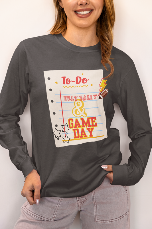 Dilly Dally Game Day Long Sleeve