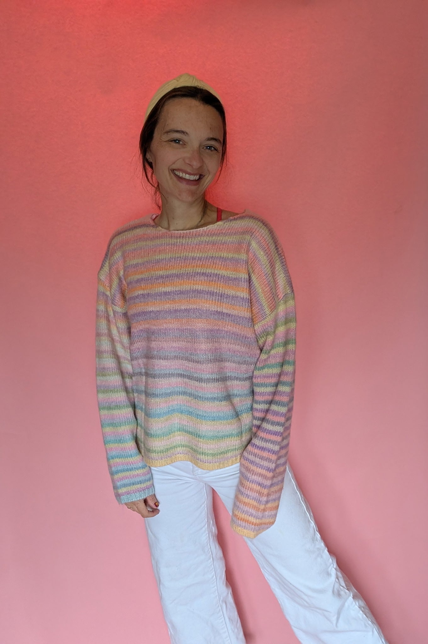 The Bright Side Striped Sweater