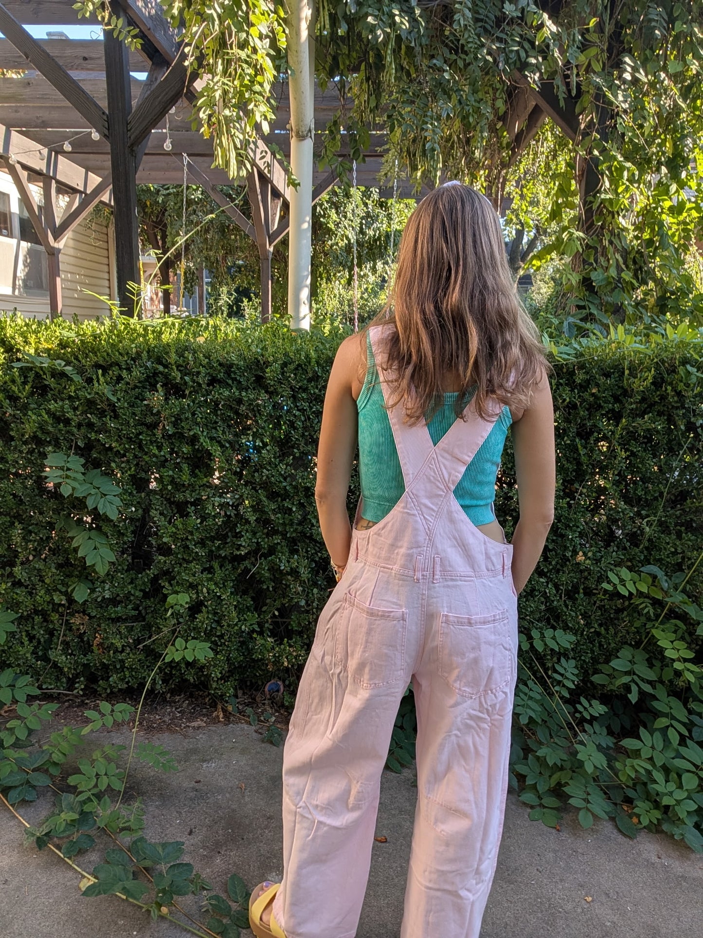 Strawberry Laffy Taffy Overalls