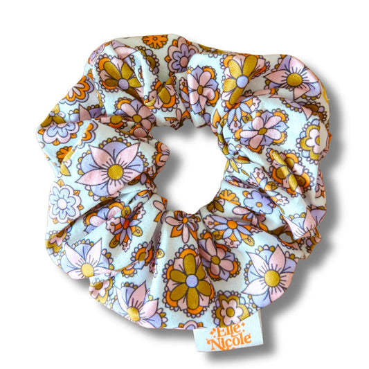 Secret Garden Floral Scrunchie