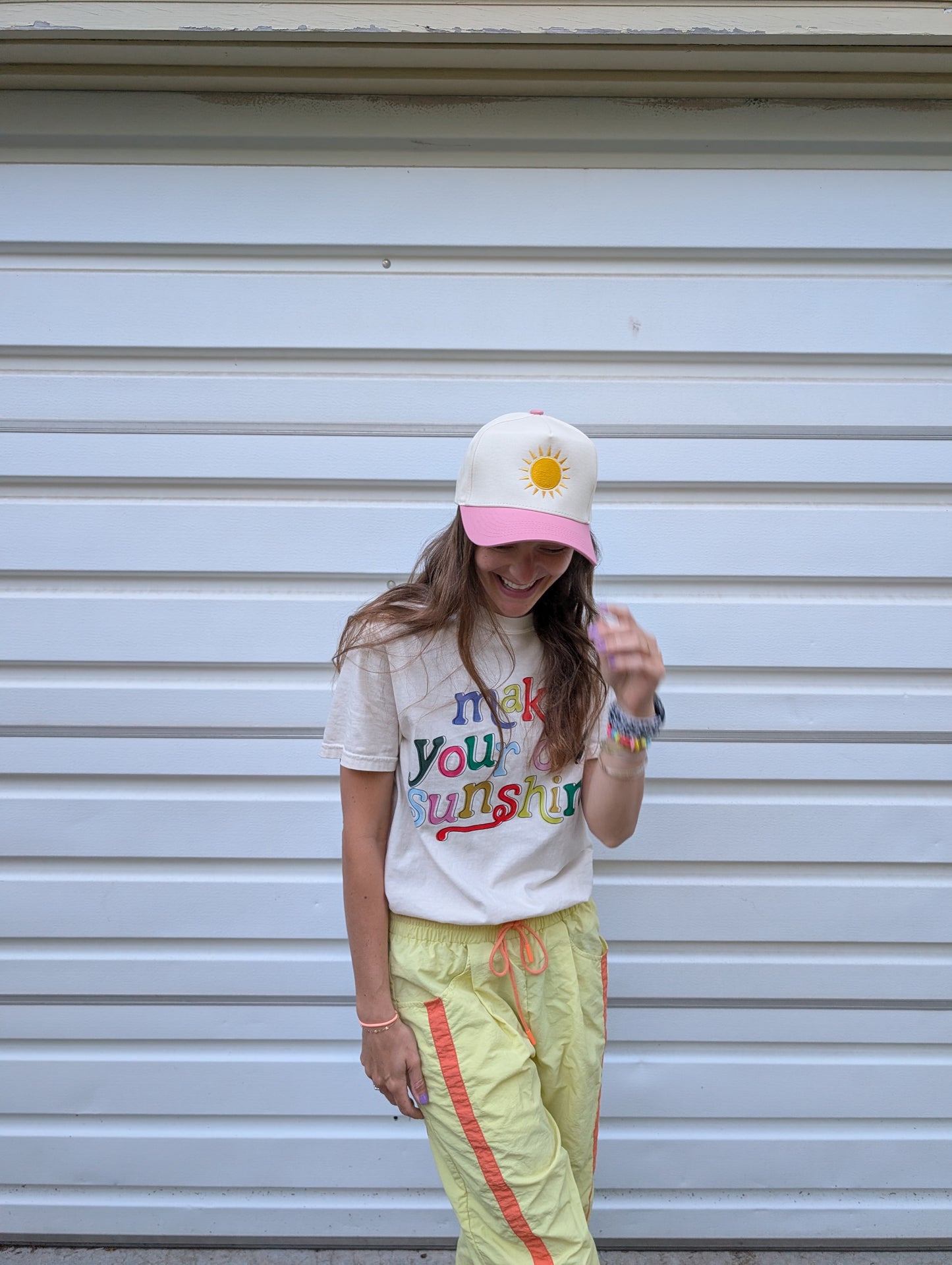 The Sunny Side Embroidered Hat
