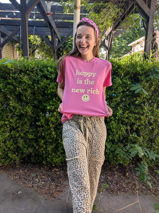 Happy is the New Rich - Graphic
