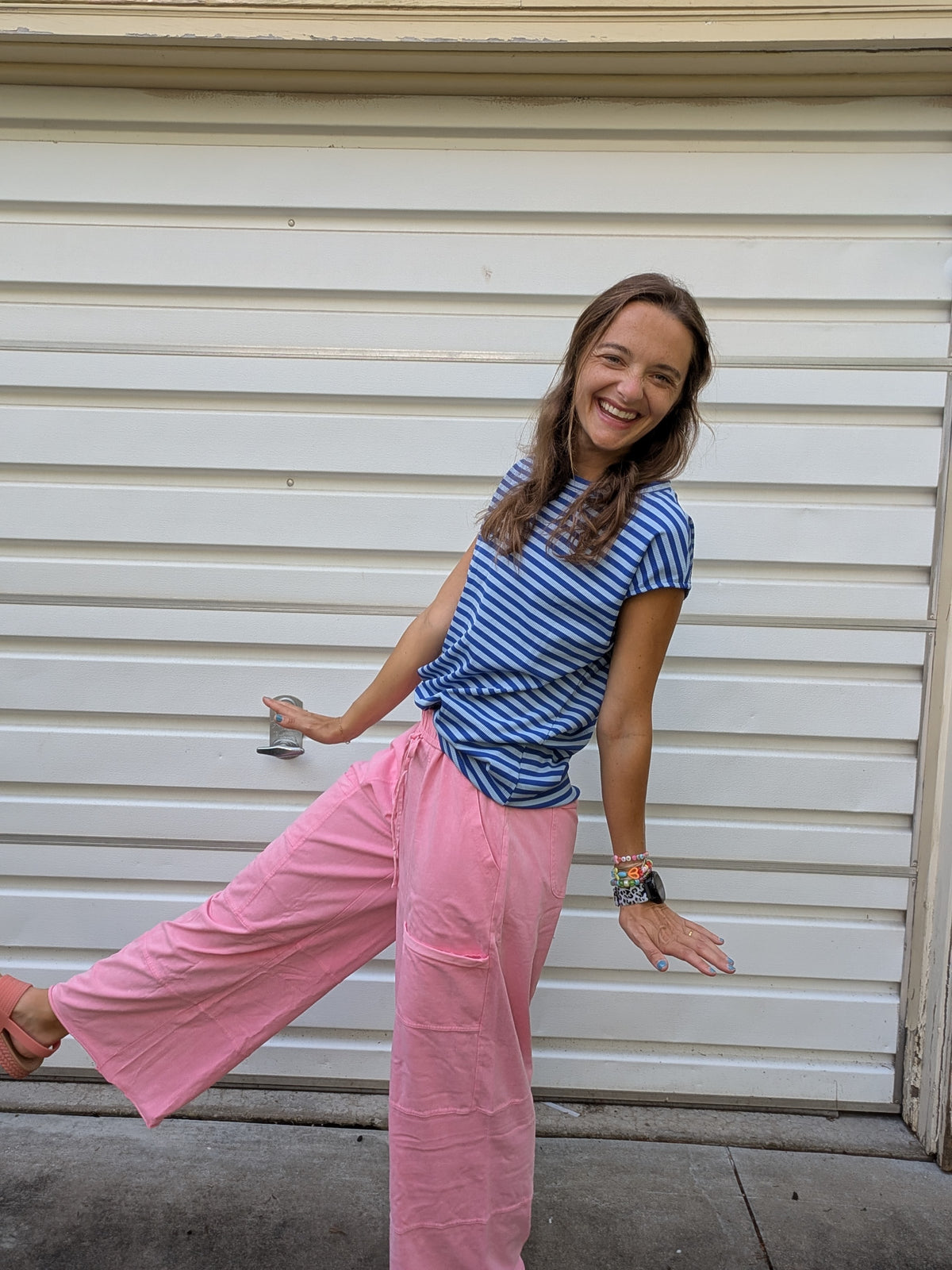 Spun Sugar Wide Leg Lounge Pants