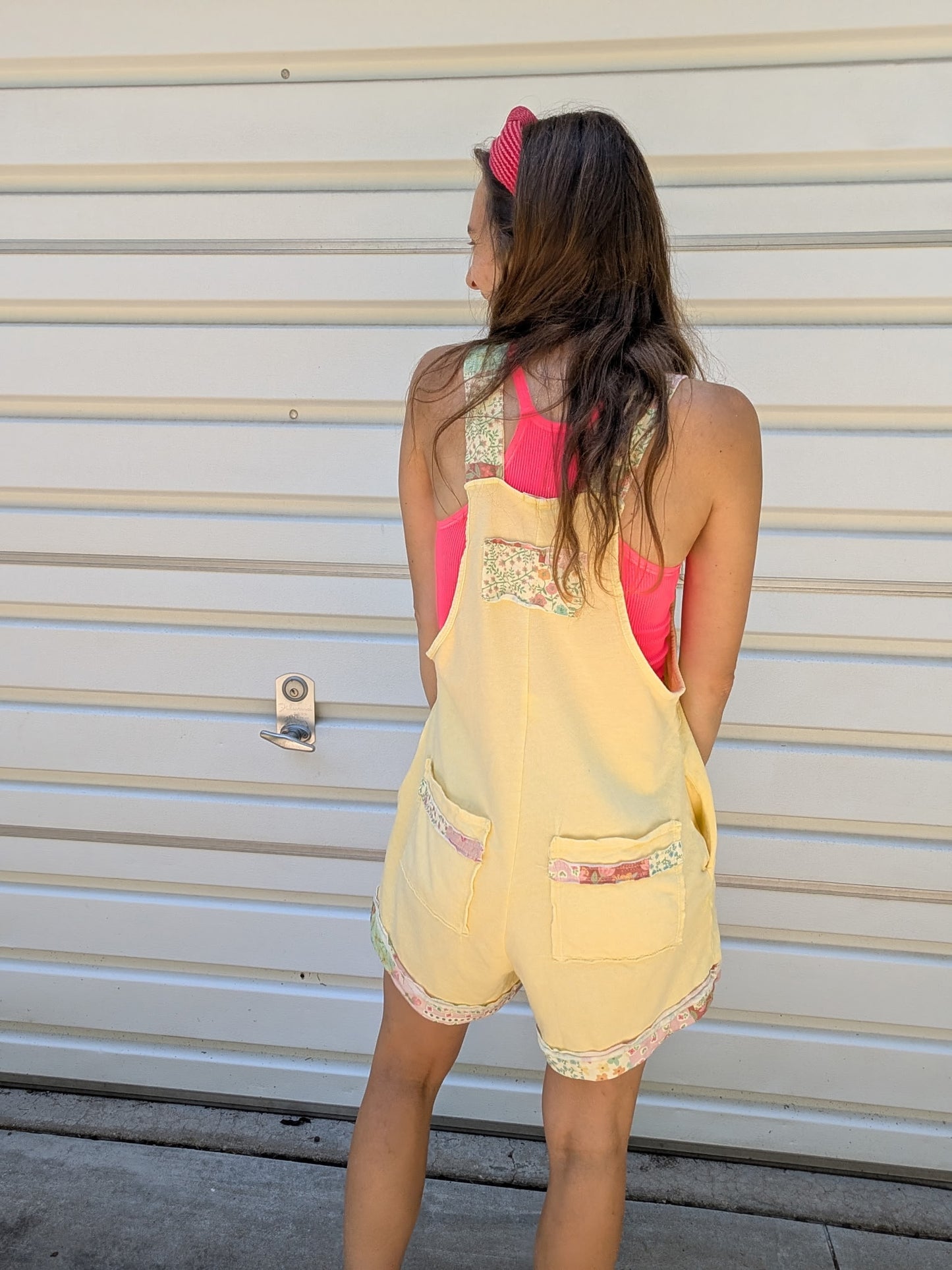 Sunnyside Floral Zipper Romper
