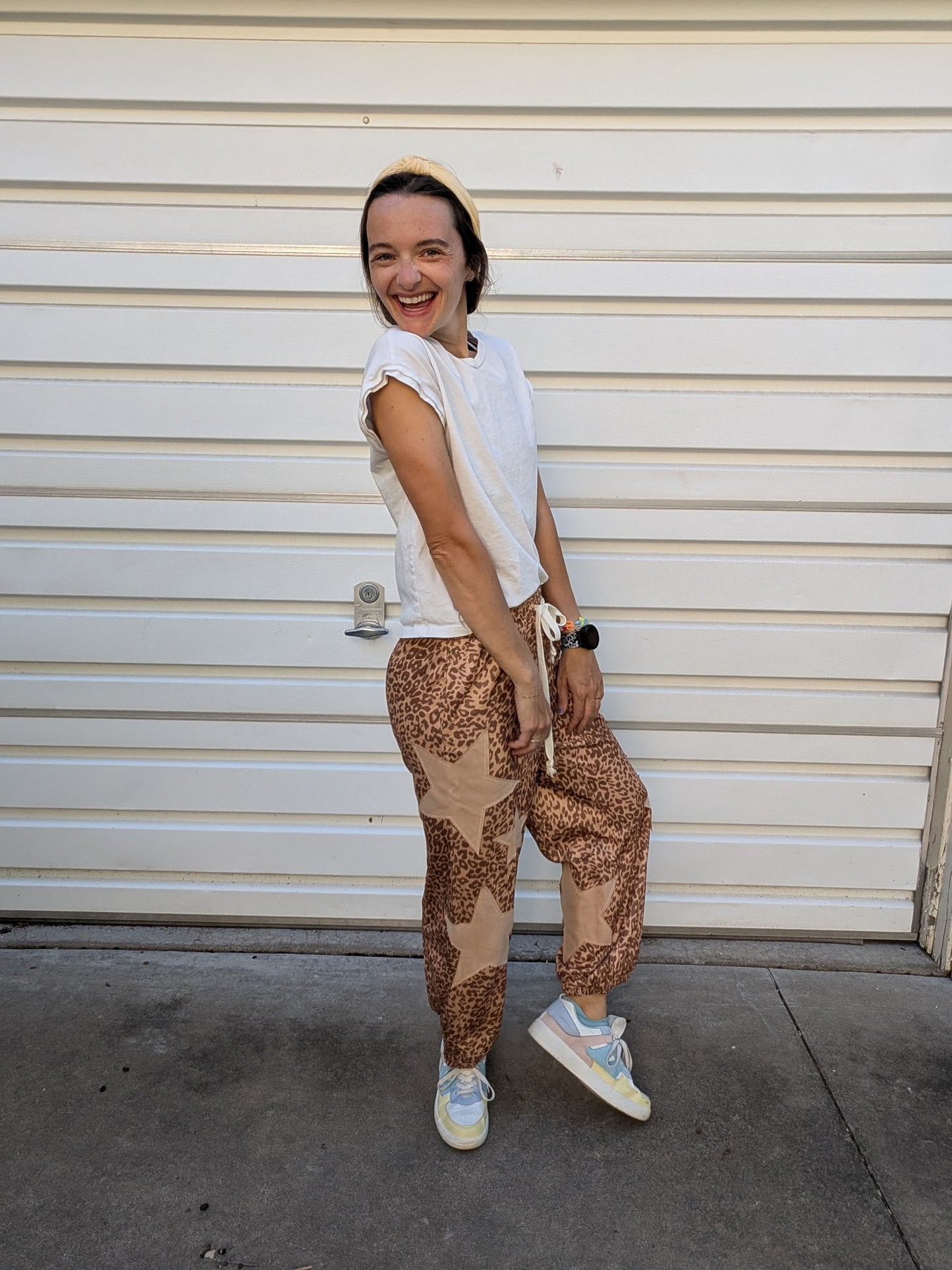 Star Cheetah Joggers