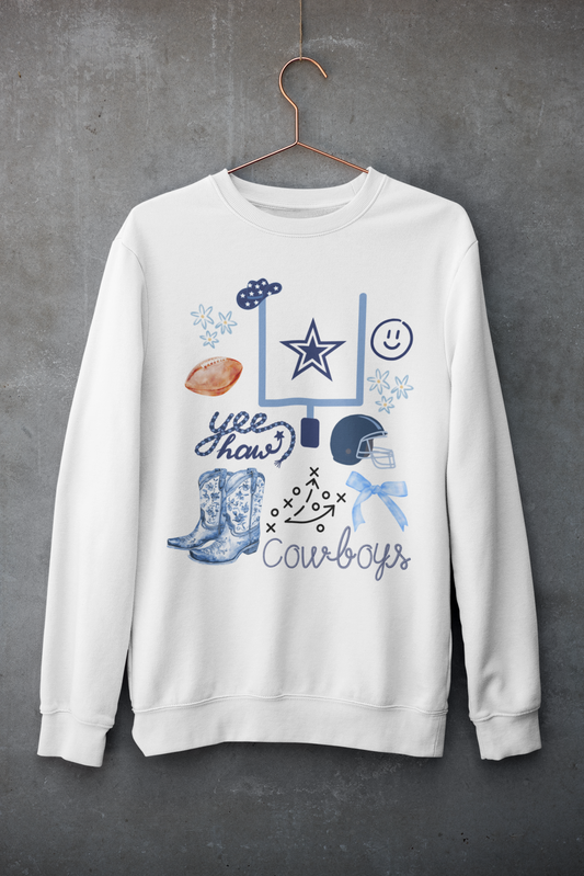 Dallas Cowboy Fan Sweatshirt