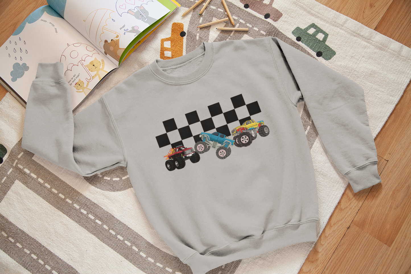 YOUTH | Monster Truck Sweatshirt